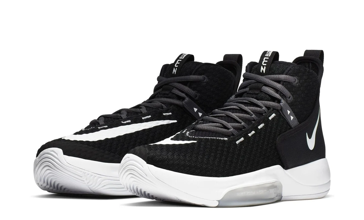 Nike Zoom Rise TB Basketball Shoe - Black/White - Sz. 8.5 - Image 40