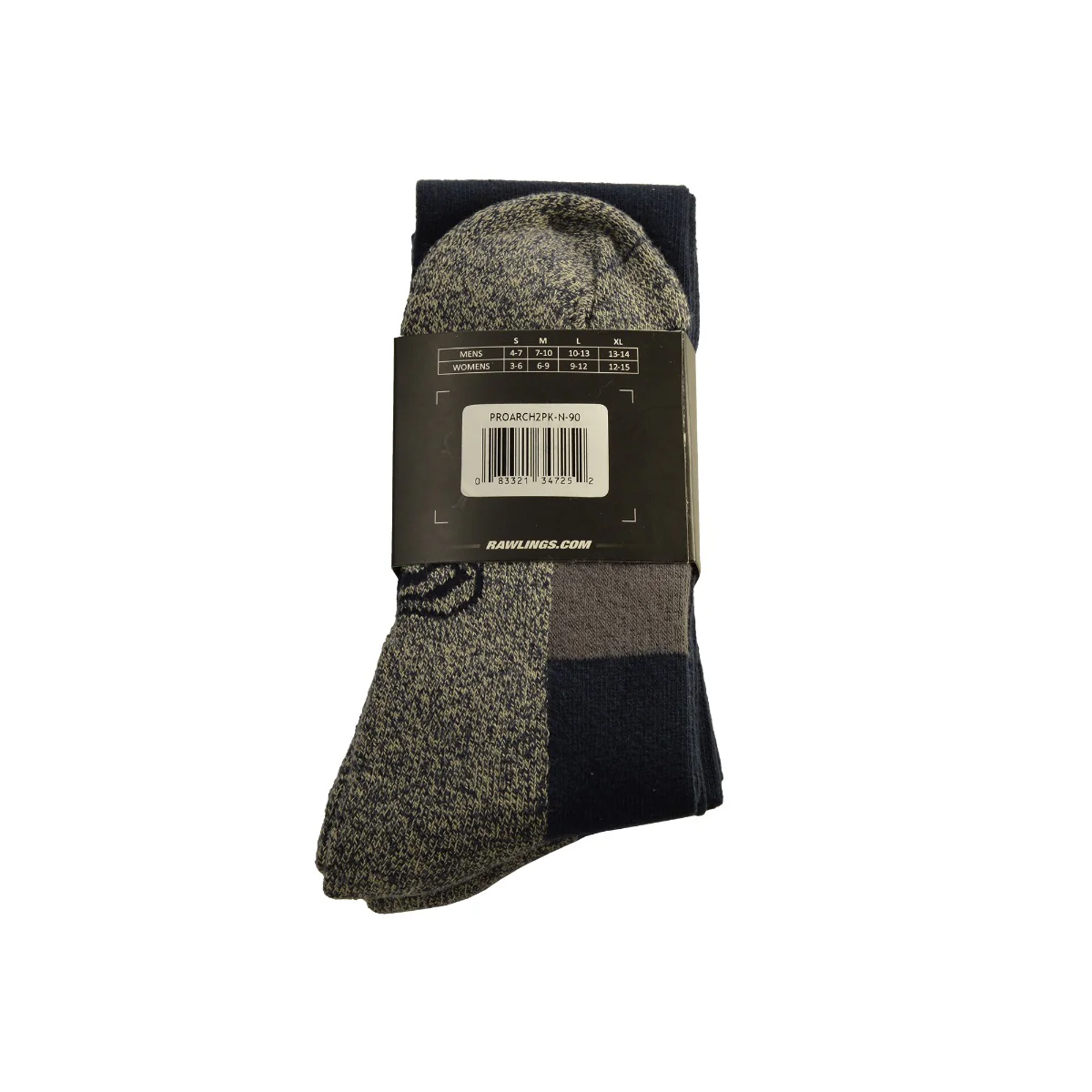 Rawlings 2-Pack Arch Support Socks - Image 4