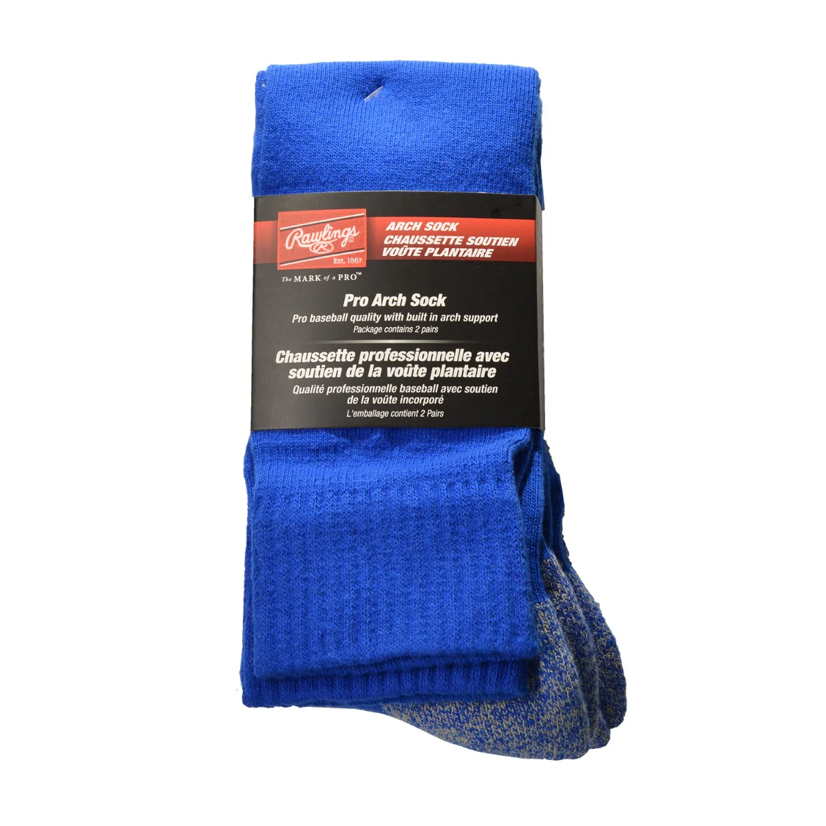 Rawlings 2-Pack Arch Support Socks - Image 5