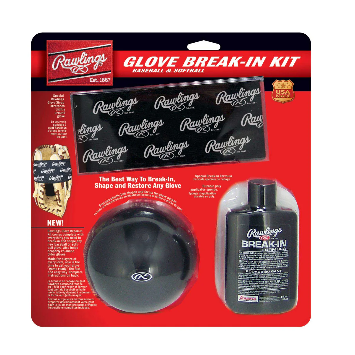 Rawlings BRKIT Glove Break-In Kit