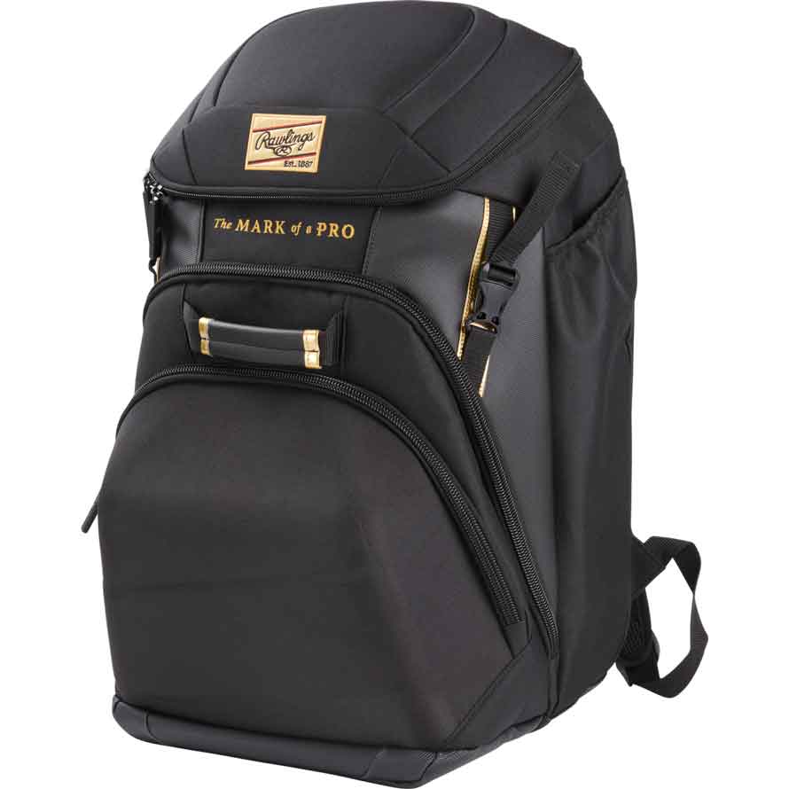 Rawlings Gold Collection Backpack GCBKPK-BK - Image 4
