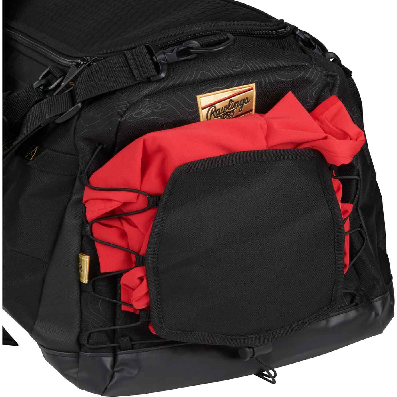 Rawlings Gold Glove Collection Hybrid Duffle GCDUF-BK - Image 12