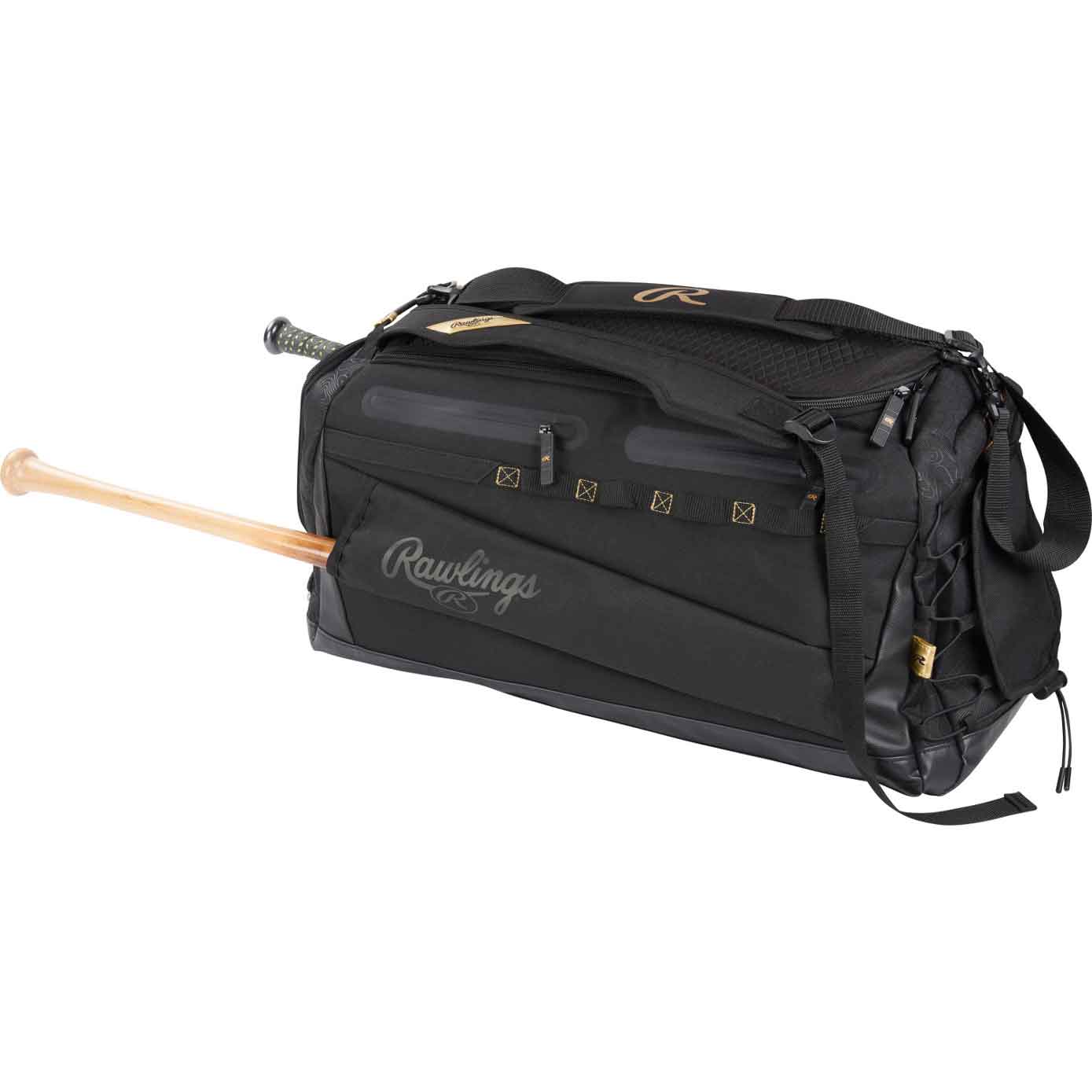 Rawlings Gold Glove Collection Hybrid Duffle GCDUF-BK - Image 3