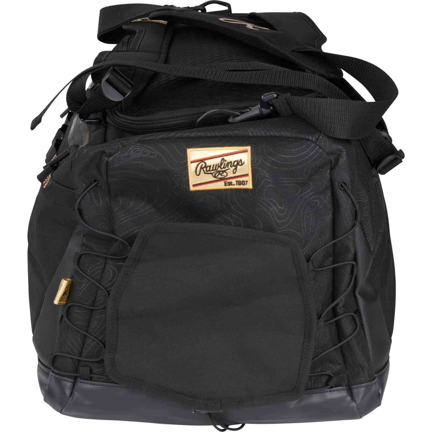 Rawlings Gold Glove Collection Hybrid Duffle GCDUF-BK - Image 6