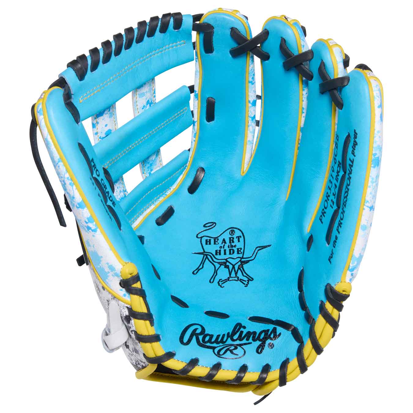Rawlings Heart of the Hide Color Sync 10.0 PROR3319-6CBB 12.75" - Image 2