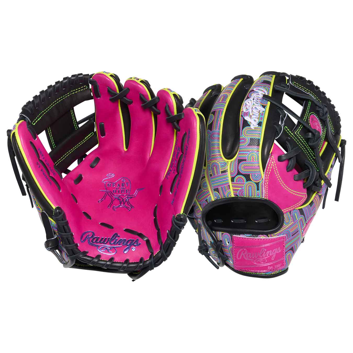 Rawlings Heart of the Hide Color Sync 10.0 PROR934-2BEB 11.5"-RHT - Image 3