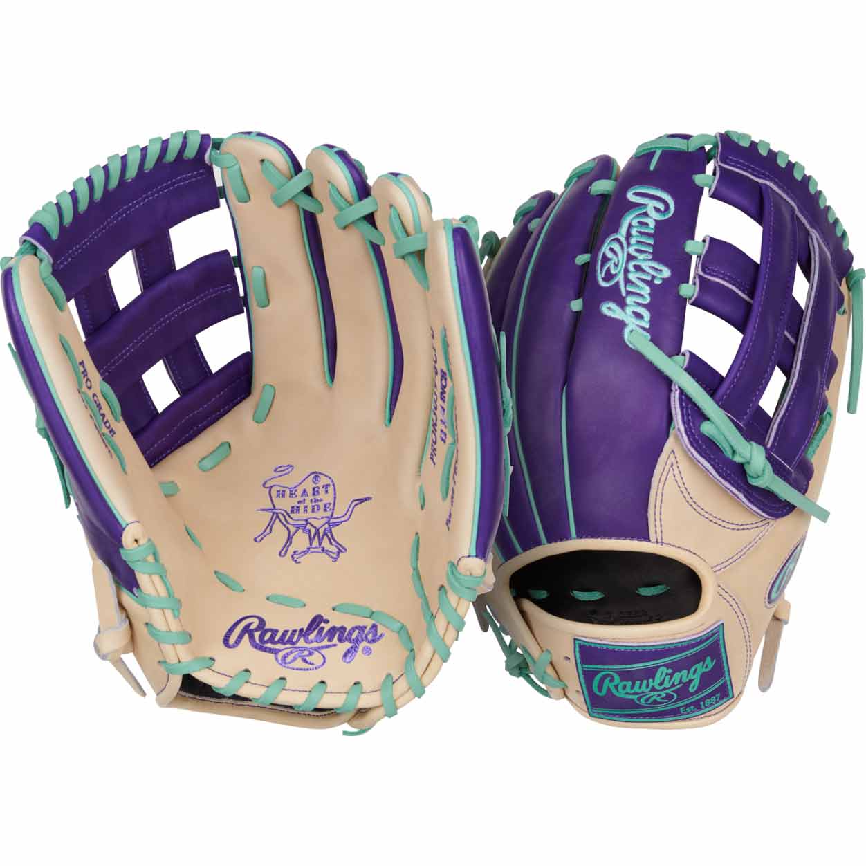 Rawlings Heart of the Hide Color Sync 9.0 PROR3039-6CPU 12.75" - Image 5