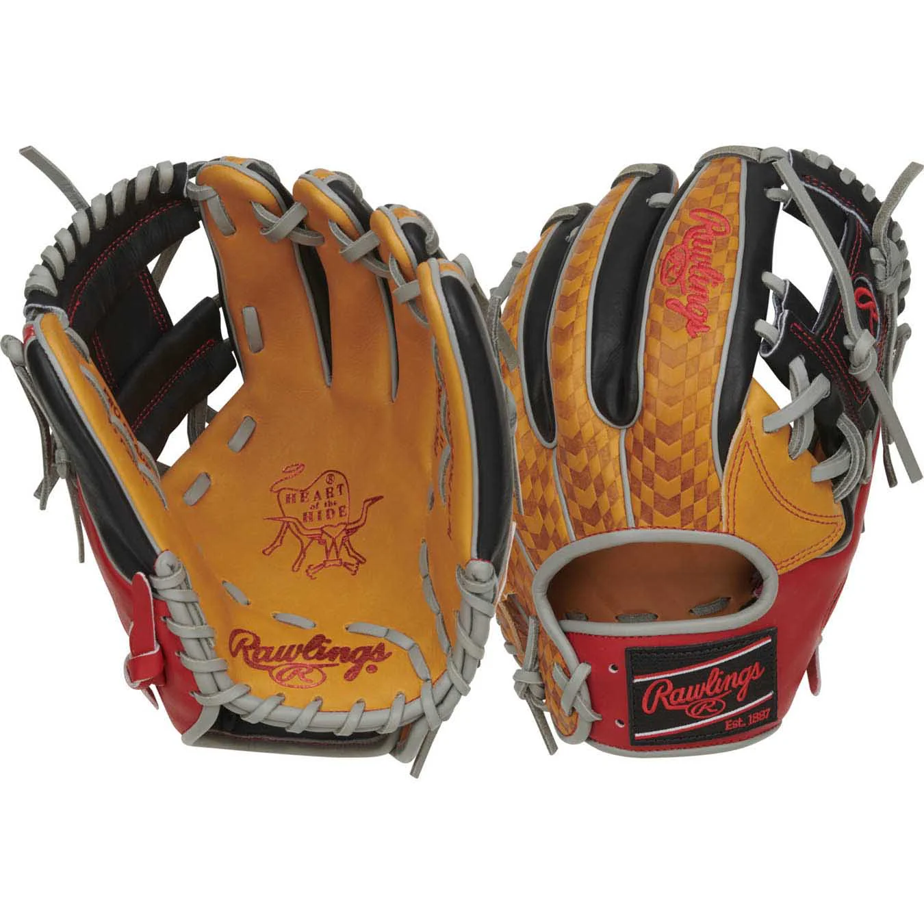 Rawlings Heart of the Hide ColorSync 8.0 RPRO934-2TS 11.5"-RHT - Image 5