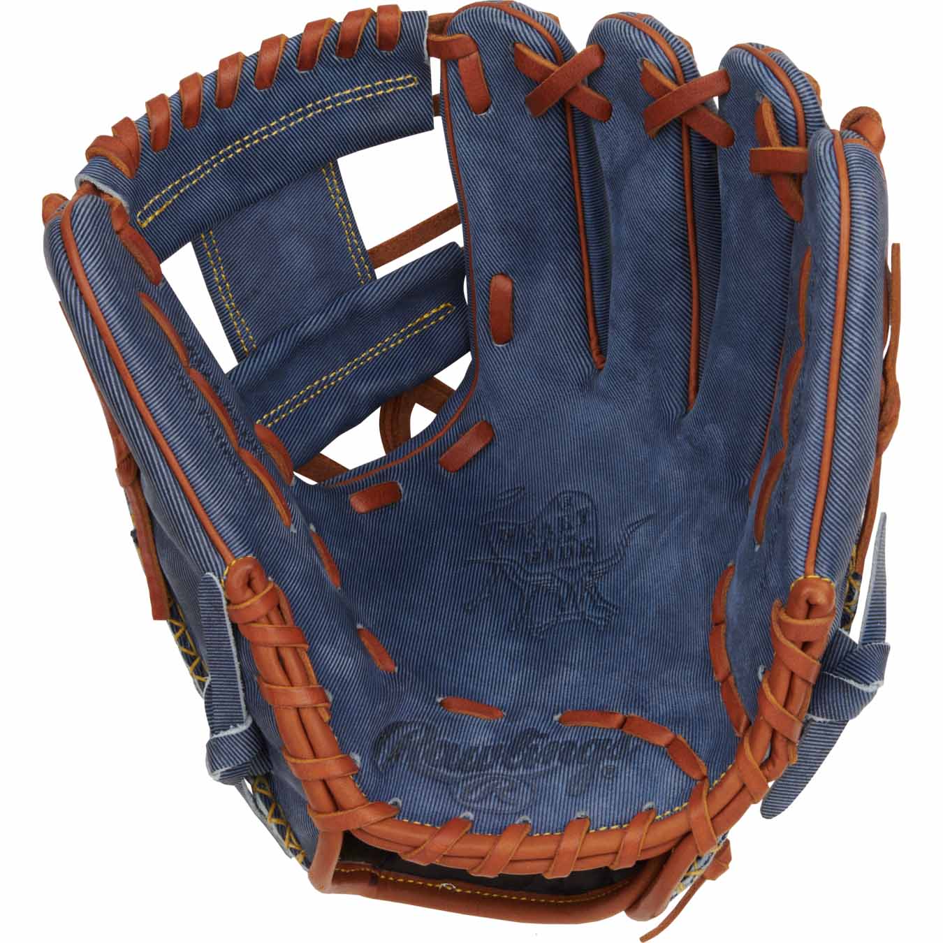 Rawlings Heart of the Hide Denim Limited Edition PRO204-2D 11.5"-RHT - Image 2
