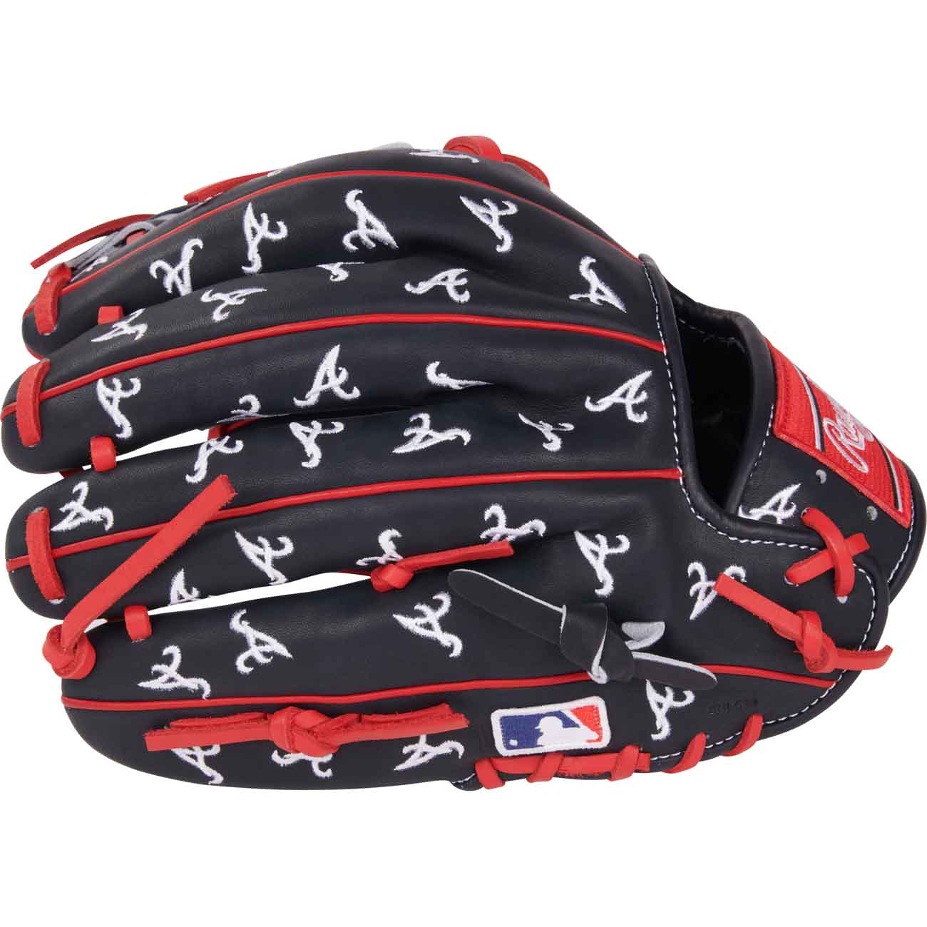 Rawlings Heart of the Hide Micro Logo Braves PRO205-2ATL LTE 11.75"-RHT - Image 4