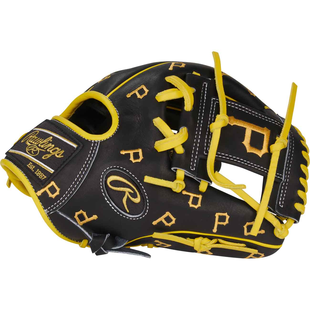 Rawlings Heart of the Hide Micro Logo Pirates PRO205-2PIT LTE 11.75"-RHT - Image 3