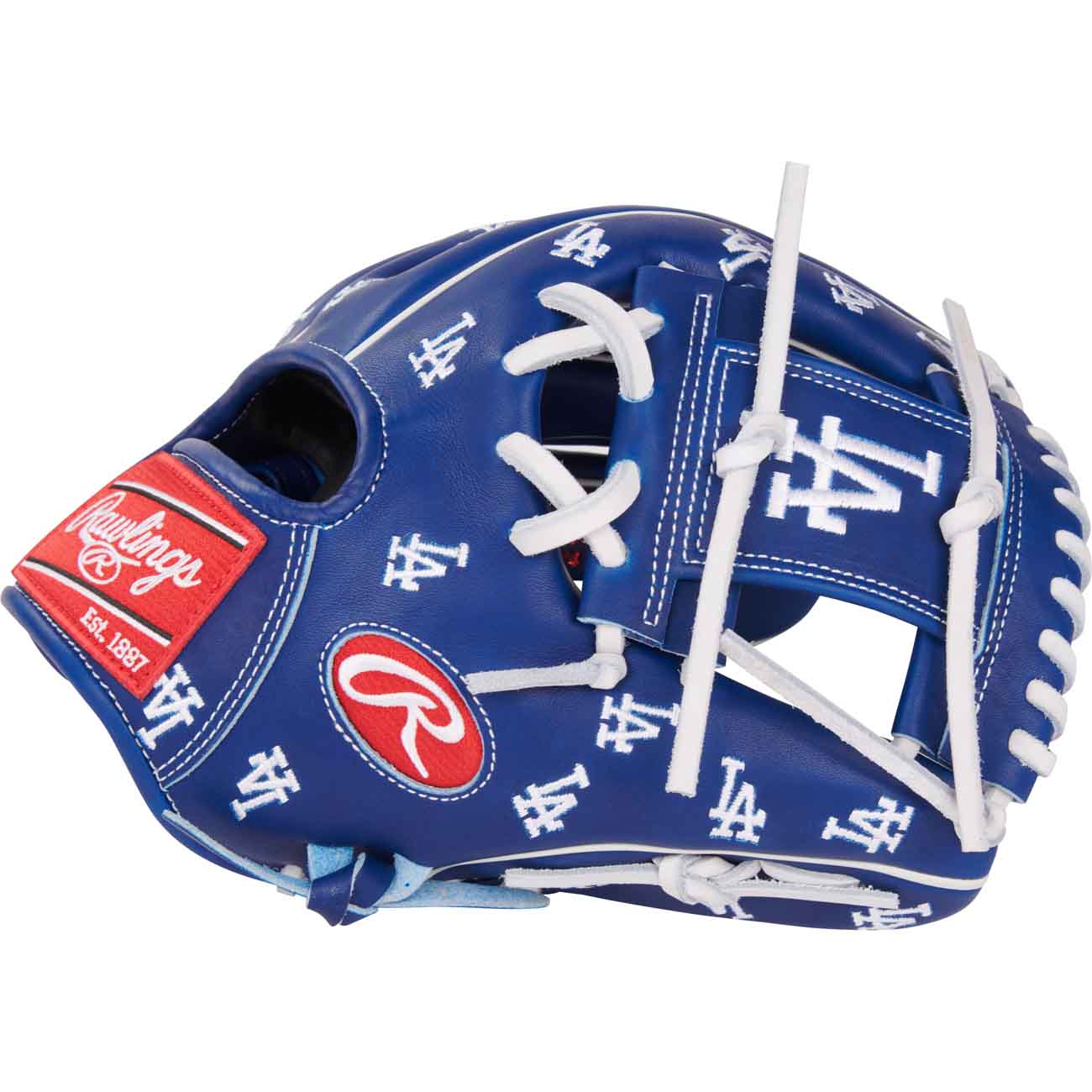 Rawlings Heart of the Hide Micro Logo Dodgers PRO205-2LAD LTE 11.75"-RHT - Image 3