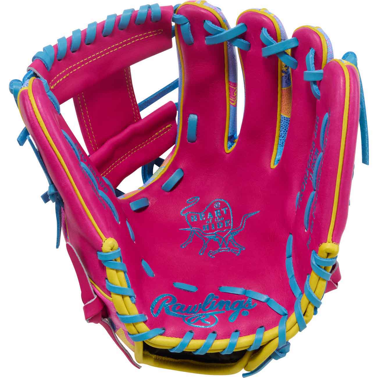 Rawlings Heart of the Hide Spring Break Edition Fastpitch PROR206SB-2BE 12"-RHT - Image 2