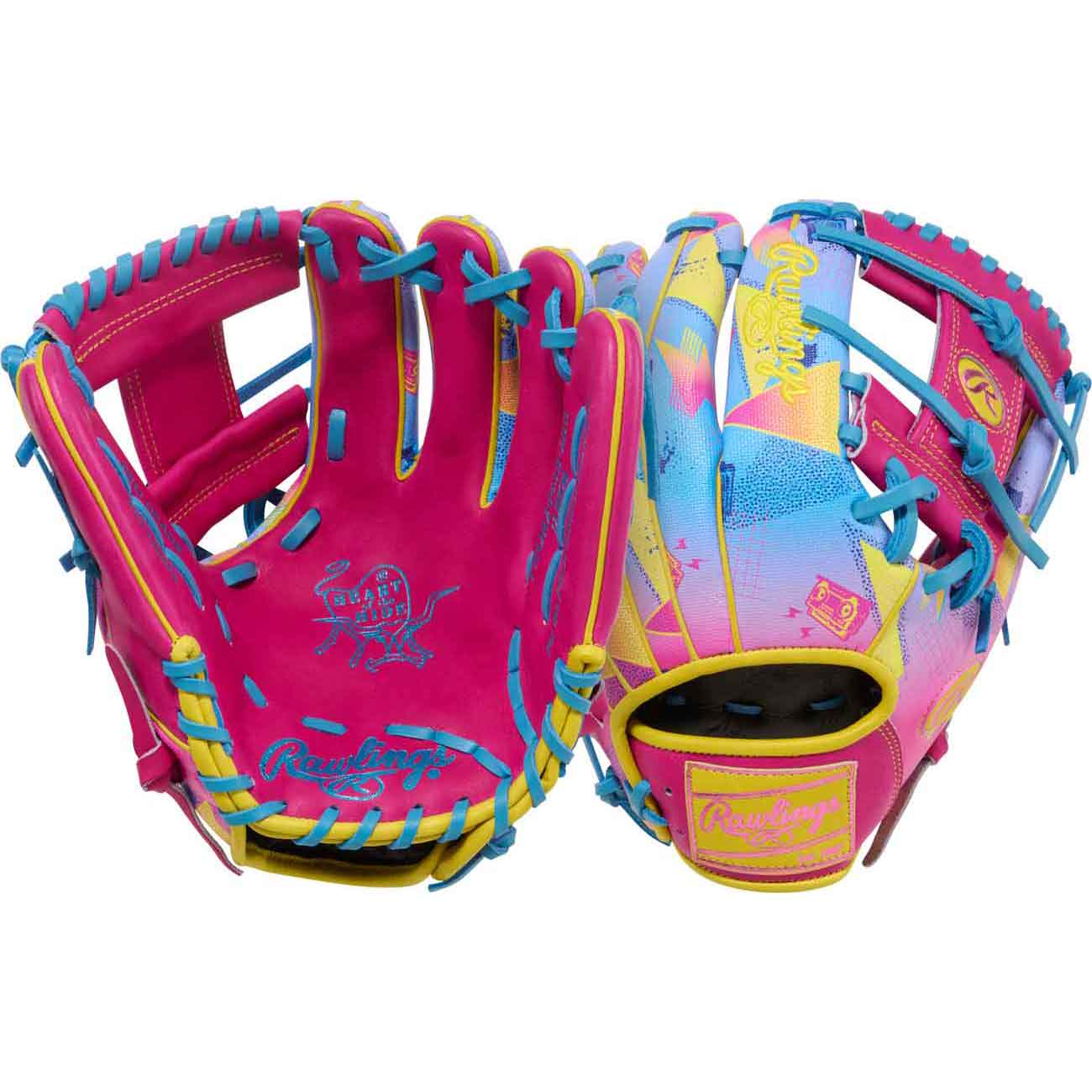 Rawlings Heart of the Hide Spring Break Edition Fastpitch PROR206SB-2BE 12"-RHT - Image 5