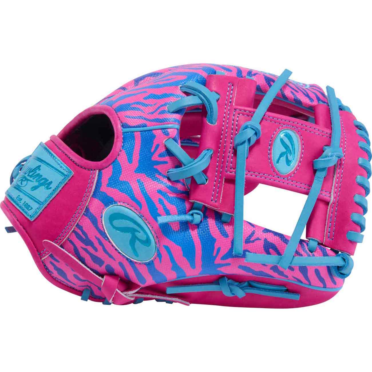 Rawlings Heart of the Hide Spring Break Edition Fastpitch PROR206SB-2BECB 12"-RHT - Image 3
