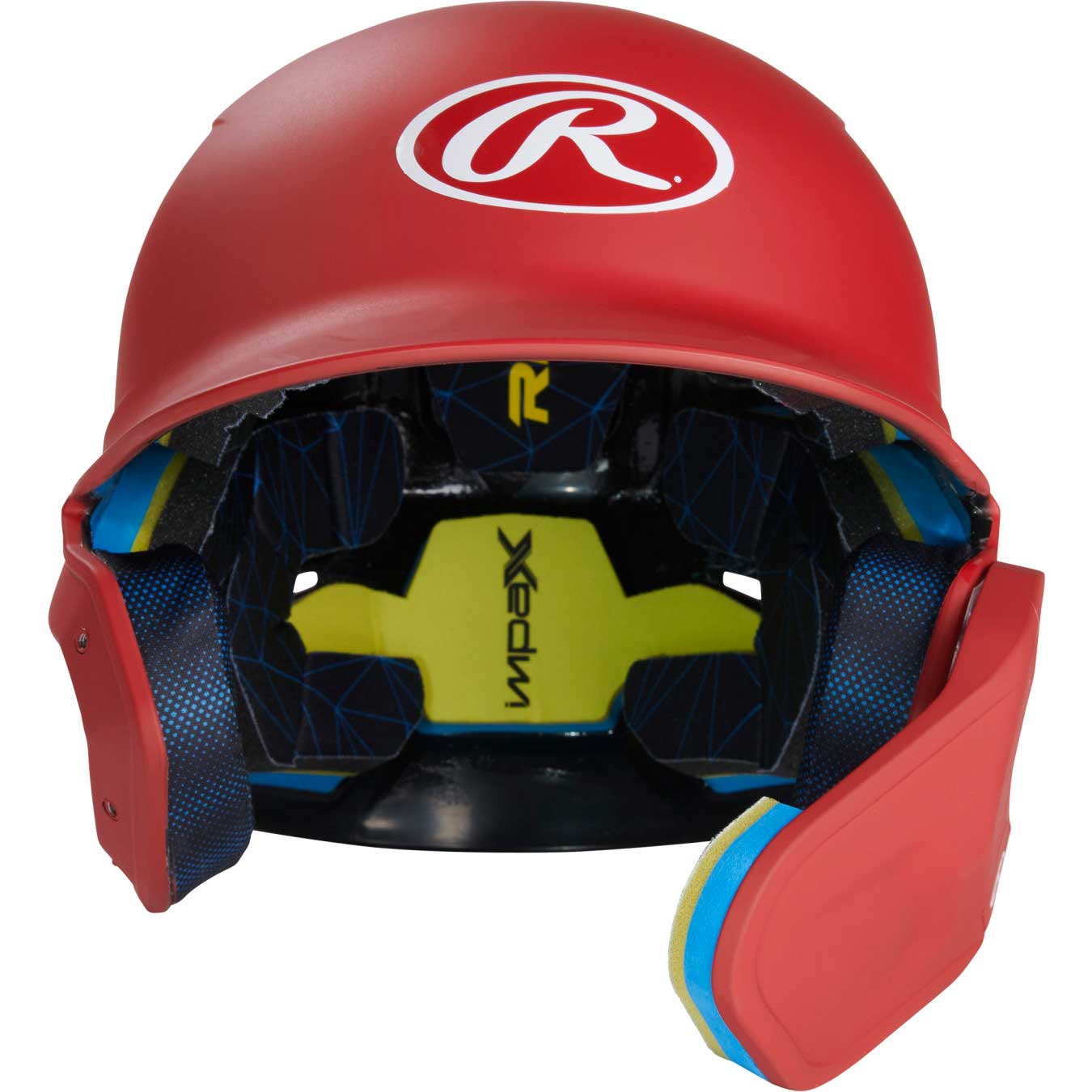 Rawlings Mach 1-Tone Baseball Helmet w/Extender Matte - RHB - Image 18