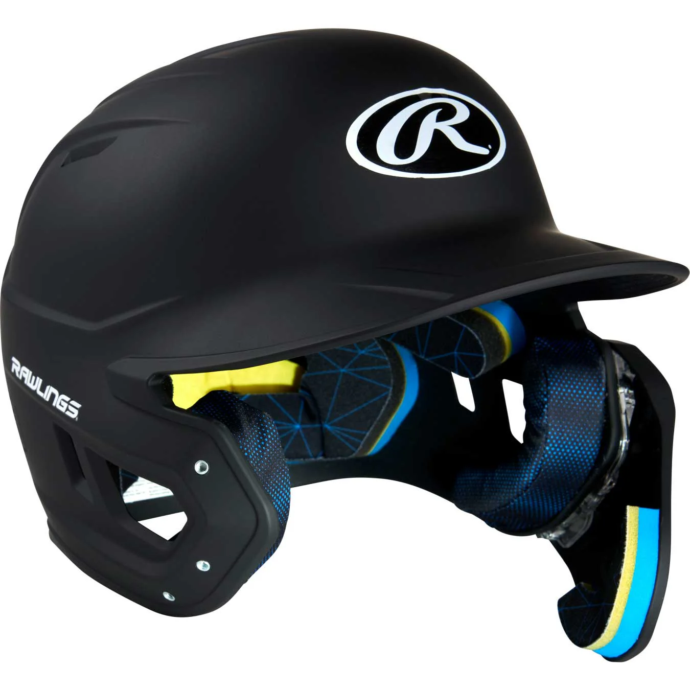 Rawlings Mach 1-Tone Baseball Helmet w/Extender Matte - RHB - Image 6