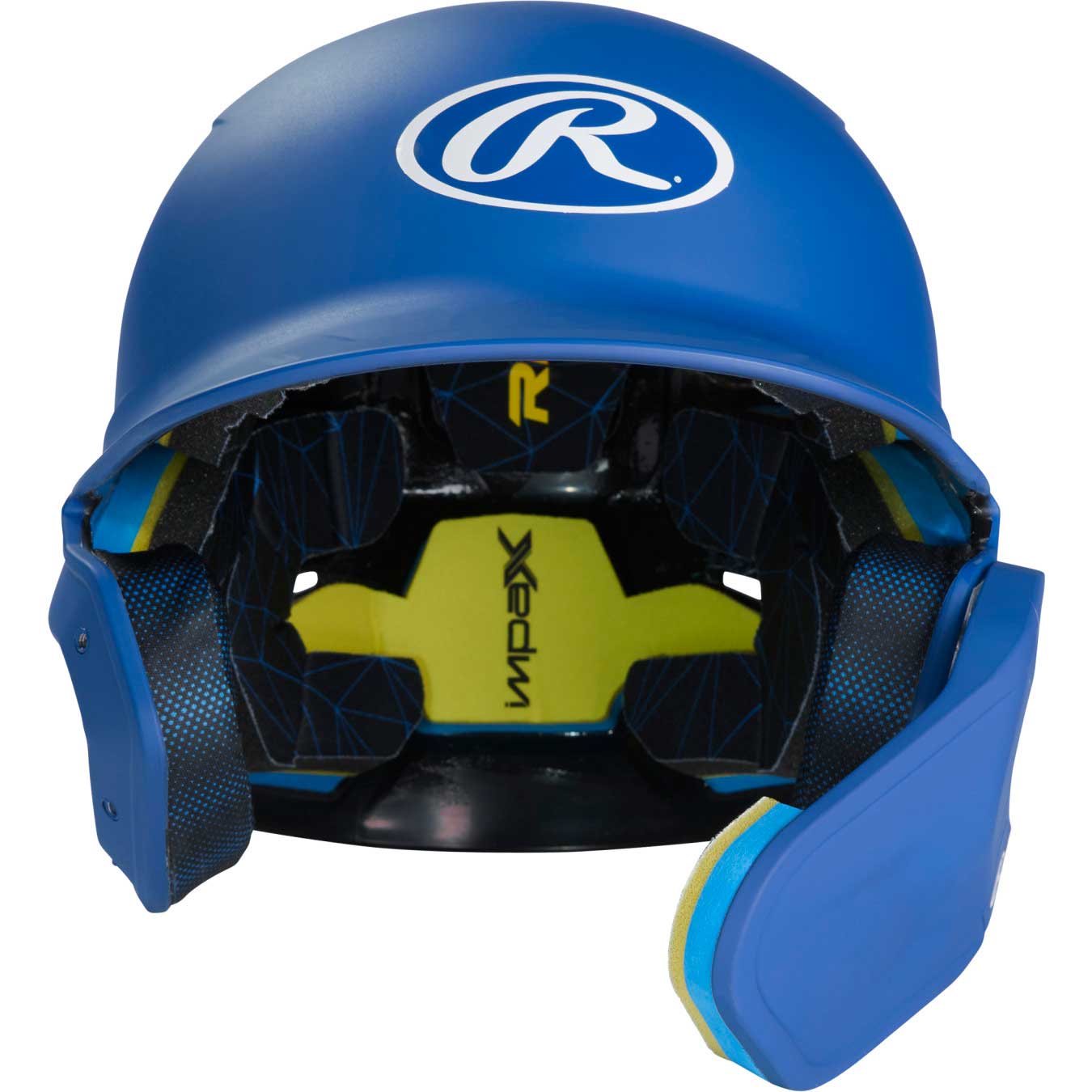 Rawlings Mach 1-Tone Baseball Helmet w/Extender Matte - RHB - Image 8