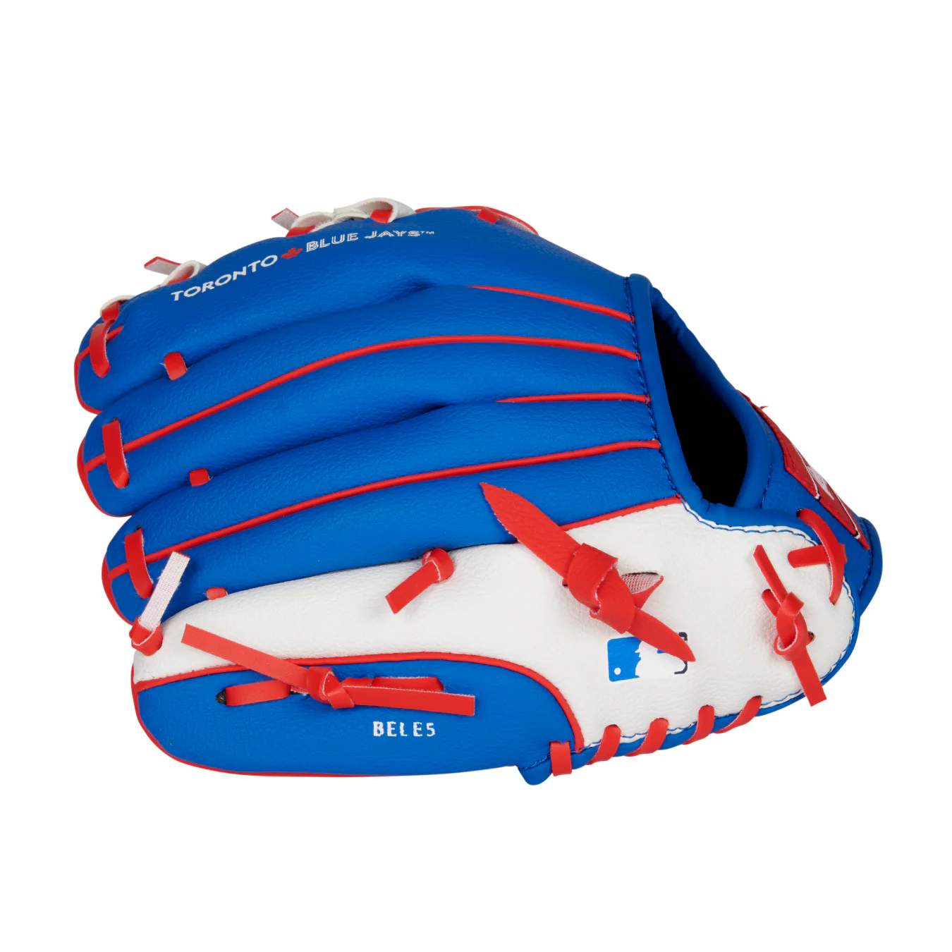 Rawlings MLB Team Logo Glove Blue Jays 10"-LHT - Image 3