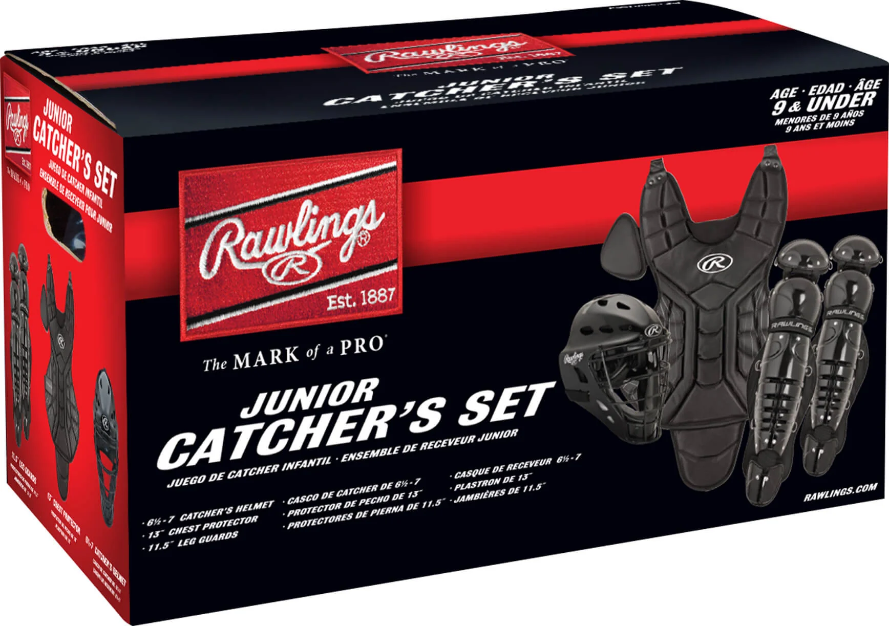 Rawlings Players Series Catchers Set Ages 9+ Under - Image 2