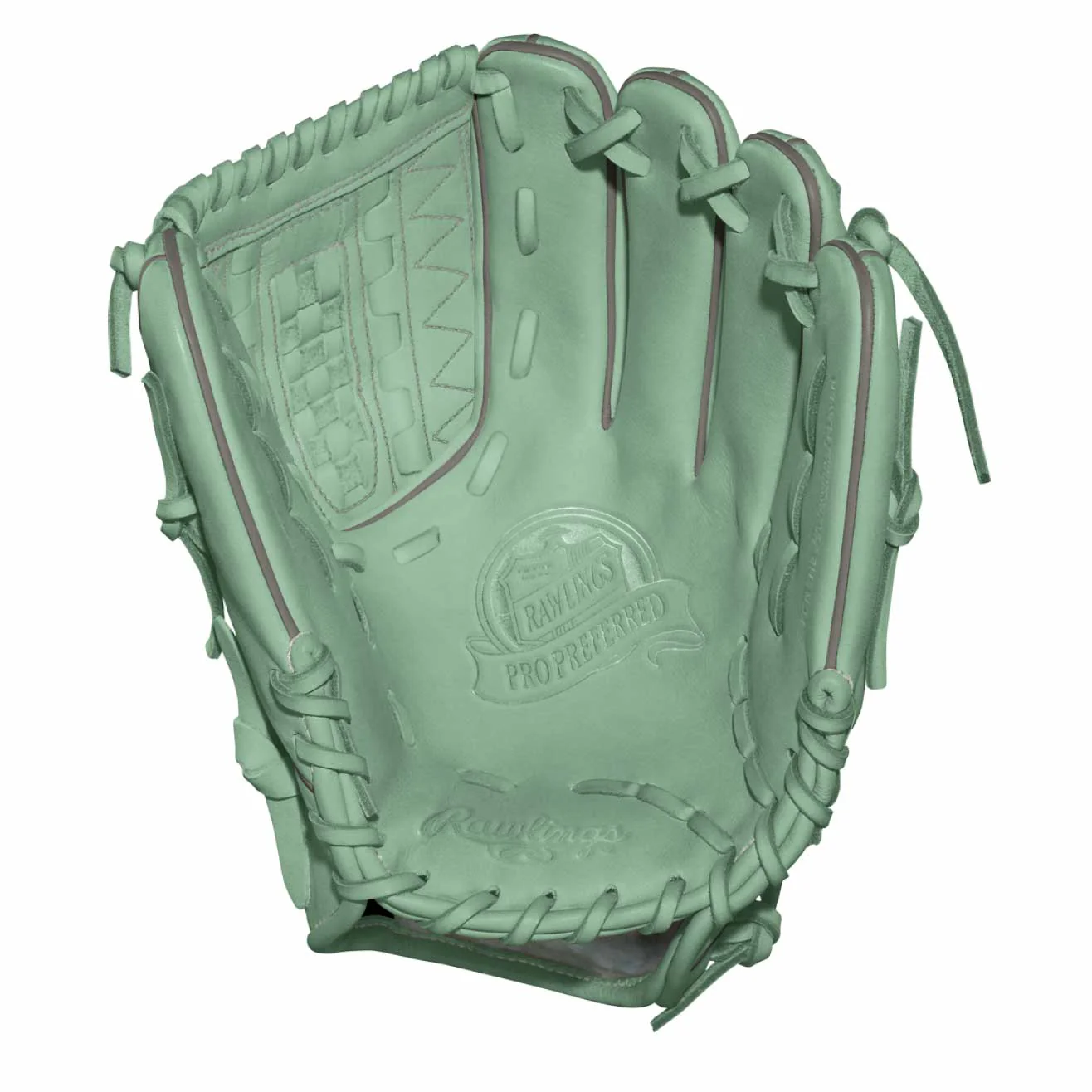 Rawlings Pro Preferred July 2024 Hyde of the Month 'Minty Max' 12" glove - Image 2