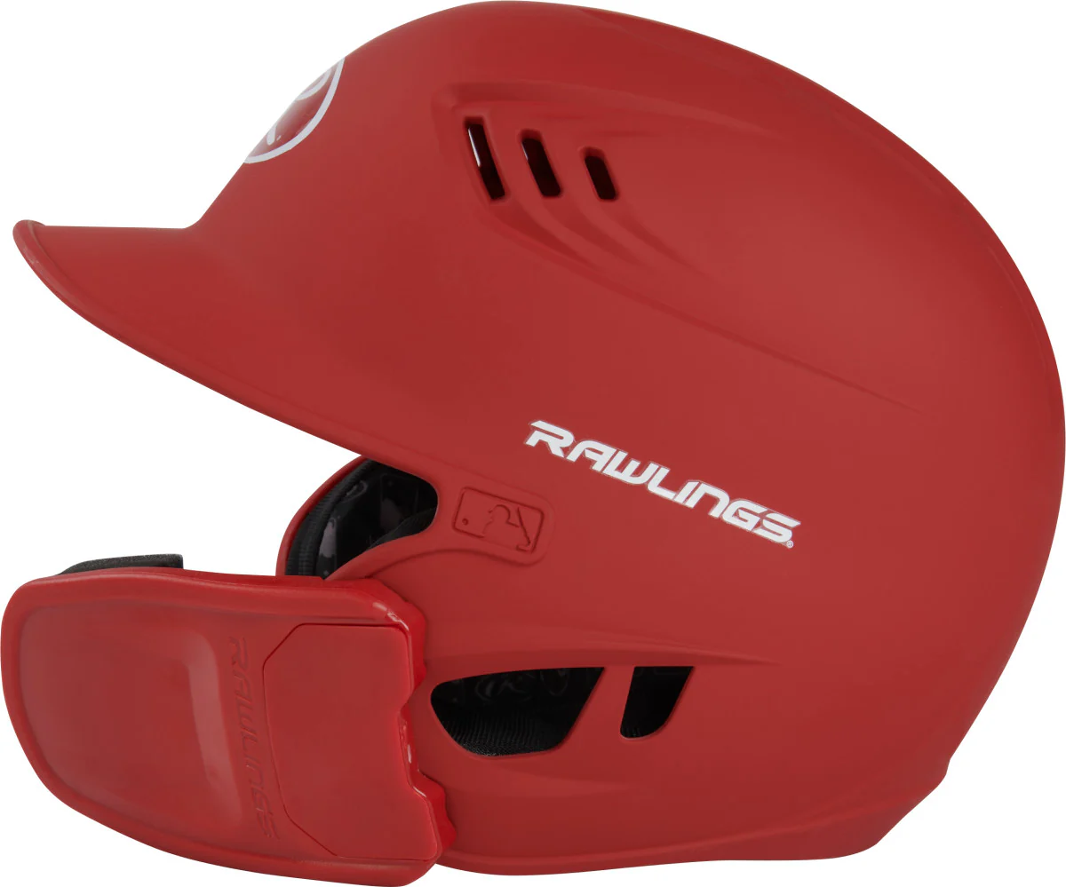 Rawlings R16 Velo Helmet - 1 Tone Matte Reversible EXT - JR - Image 13