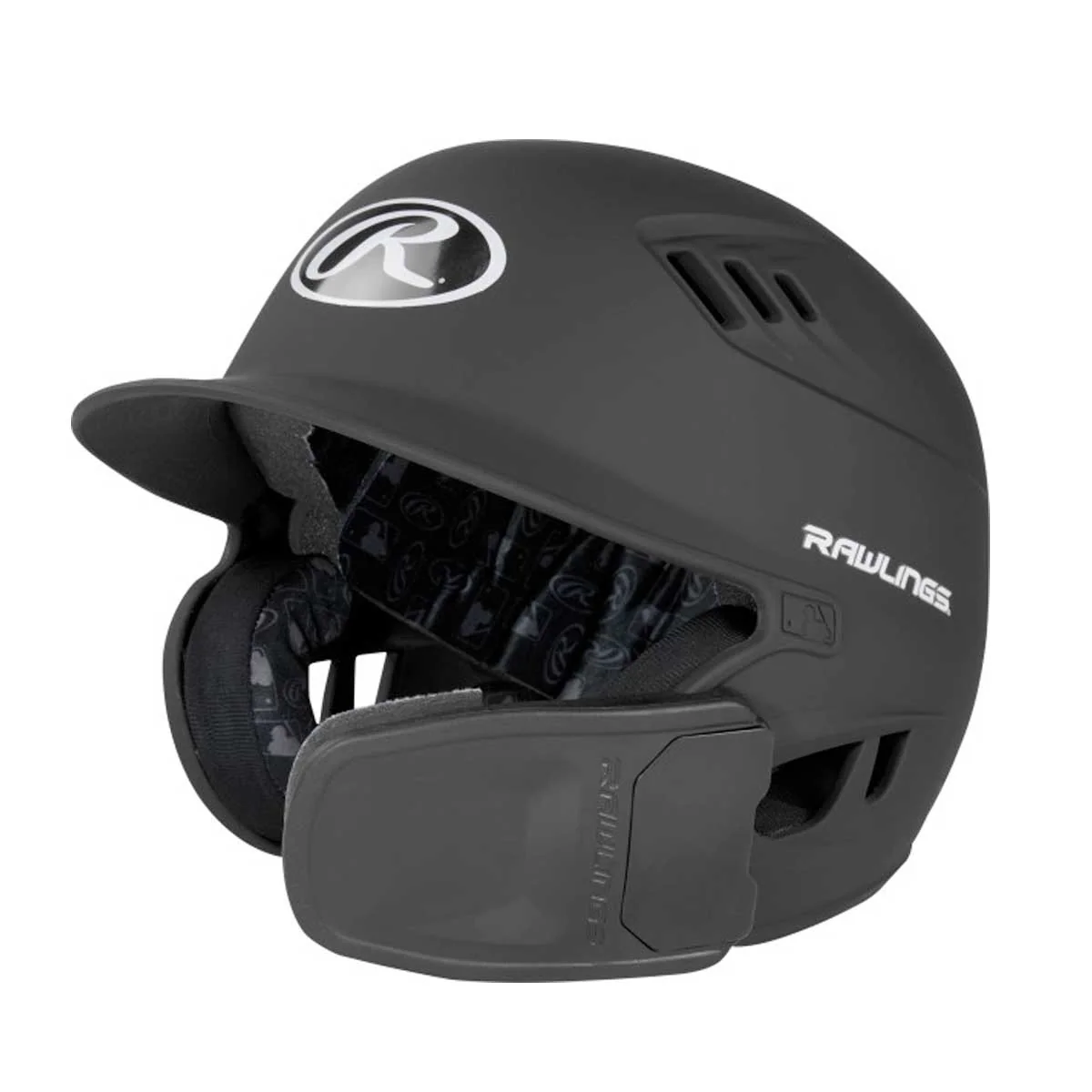 Rawlings R16 Velo Helmet - 1 Tone Matte Reversible EXT - JR - Image 2
