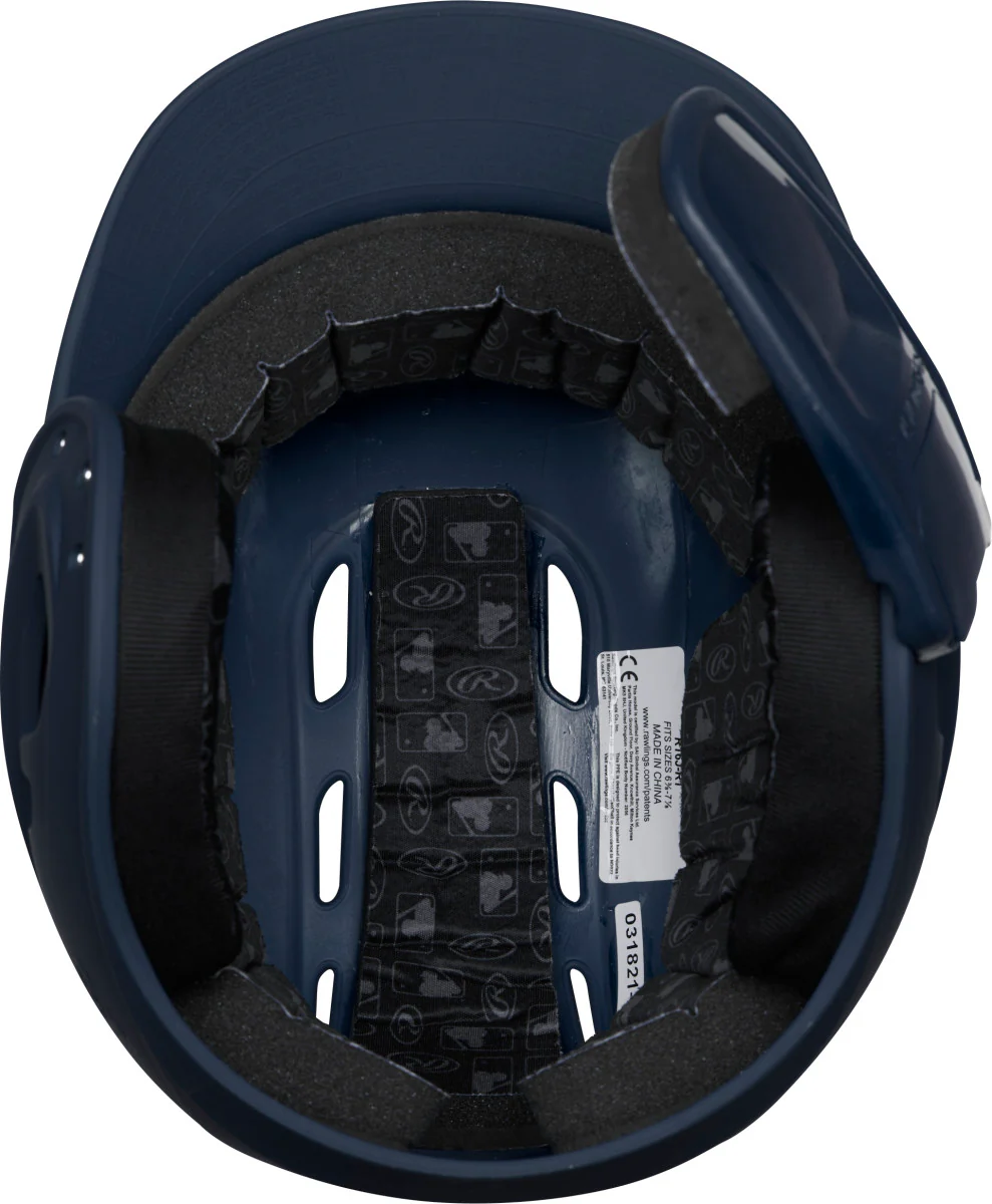 Rawlings R16 Velo Helmet - 1 Tone Matte Reversible EXT - JR - Image 6