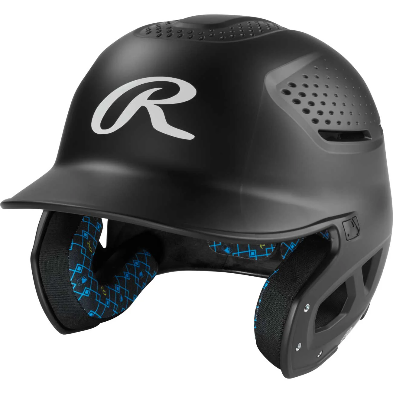 Rawlings RX2 1-Tone Matte Batting Helmet - Image 3