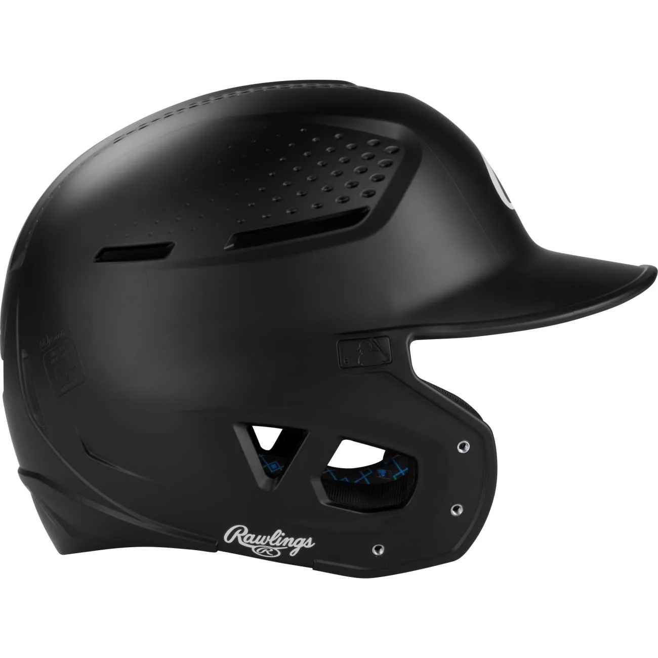 Rawlings RX2 1-Tone Matte Batting Helmet - Image 4