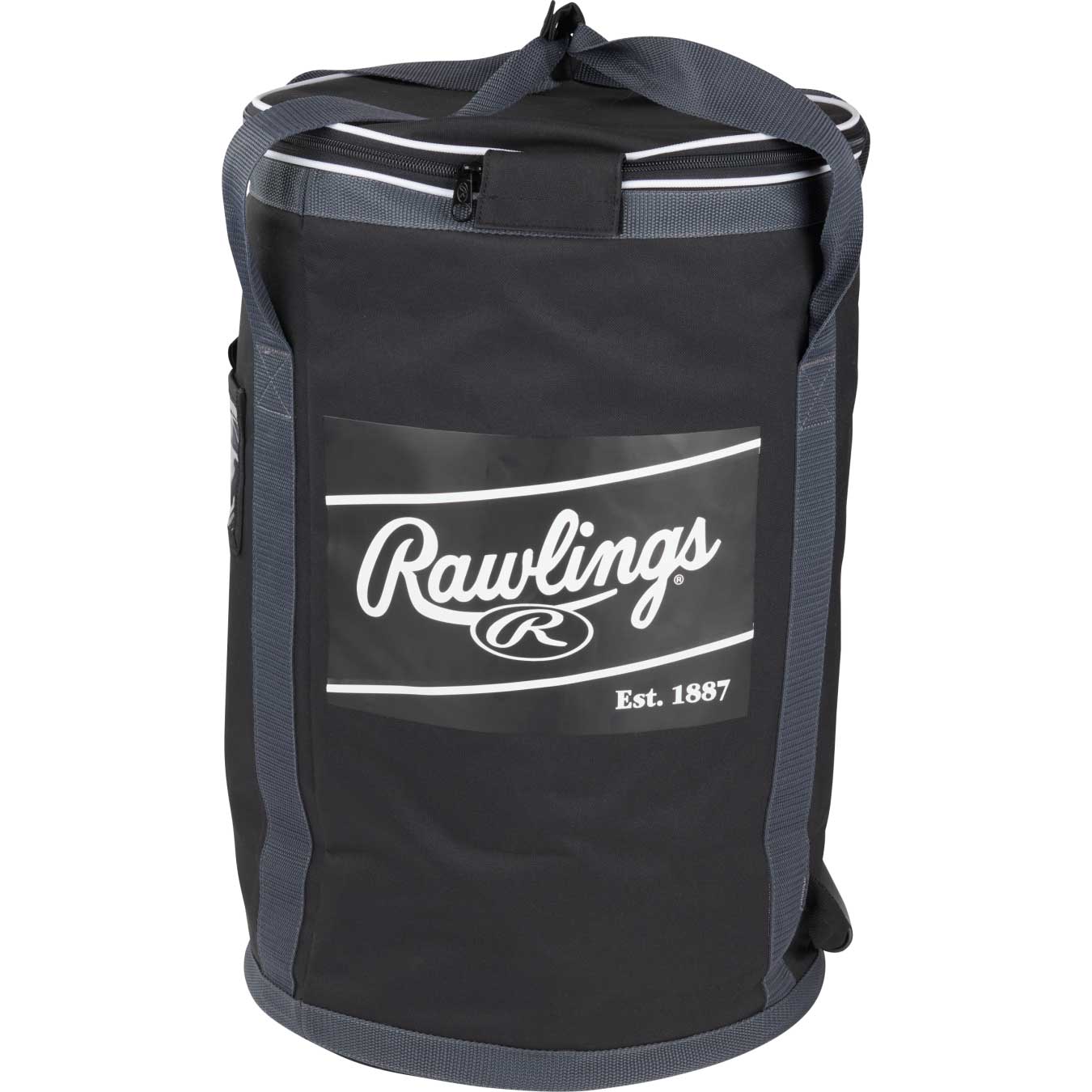 RAWLINGS SOFT SIDED BALL BAG (6 DZ.) - BLACK - Image 3