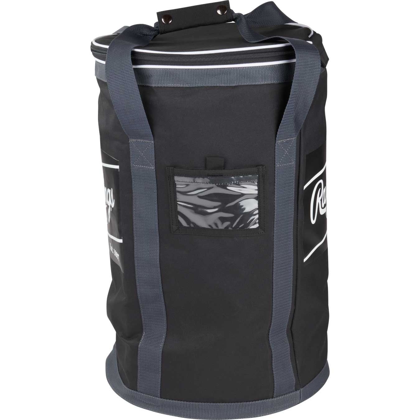 RAWLINGS SOFT SIDED BALL BAG (6 DZ.) - BLACK - Image 4