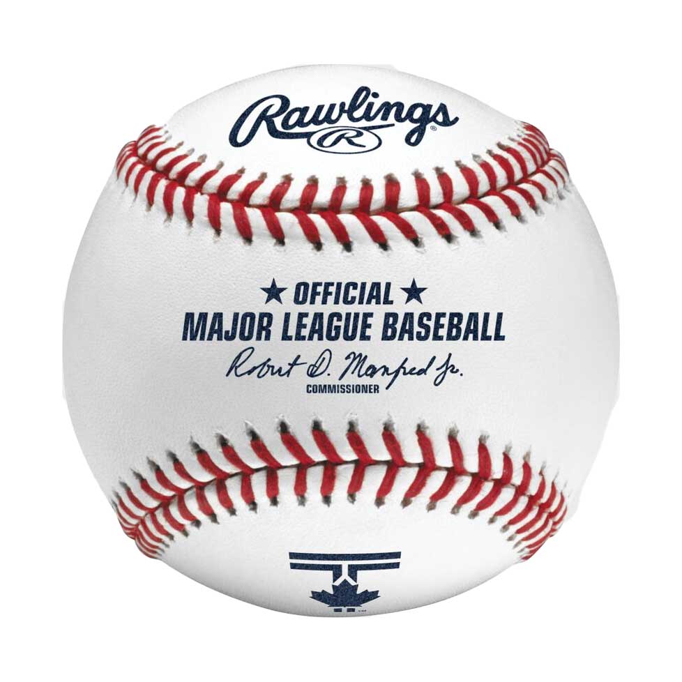 Rawlings Toronto Blue Jays City Connect Collection Baseball w/Case - Image 2