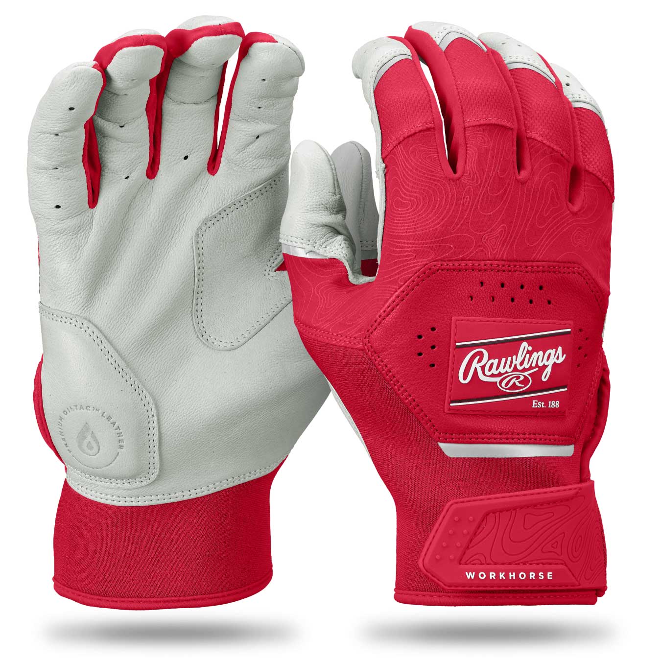 Rawlings Workhorse Pro WH25BG Batting Gloves - Image 22