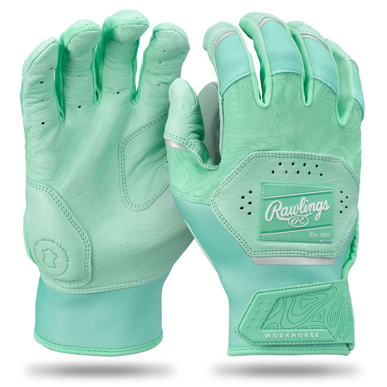 Rawlings Workhorse Pro WH25BG Batting Gloves - Image 8