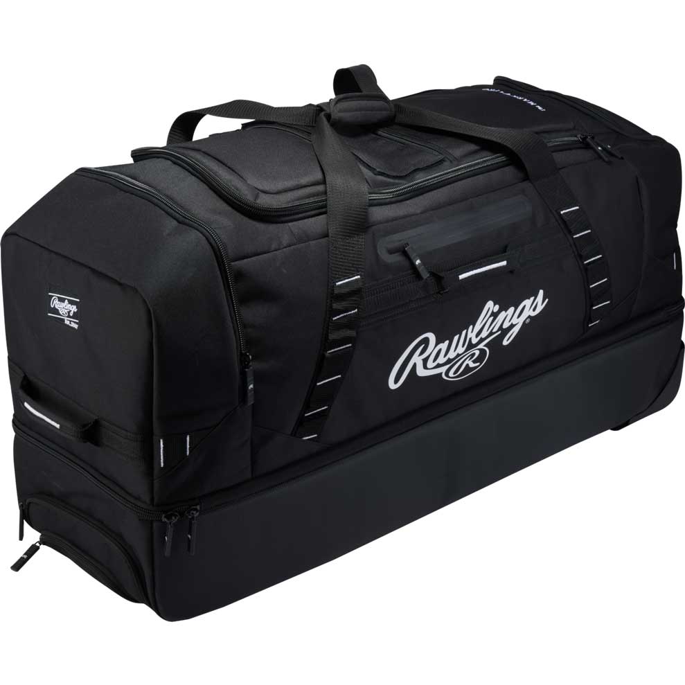 Rawlings YADI2 Luggage Umpire Equipment Bag-Black - Image 2