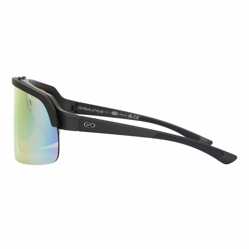 Rawlings Youth Flip-Up Sunglasses Black/Mirror - Image 3