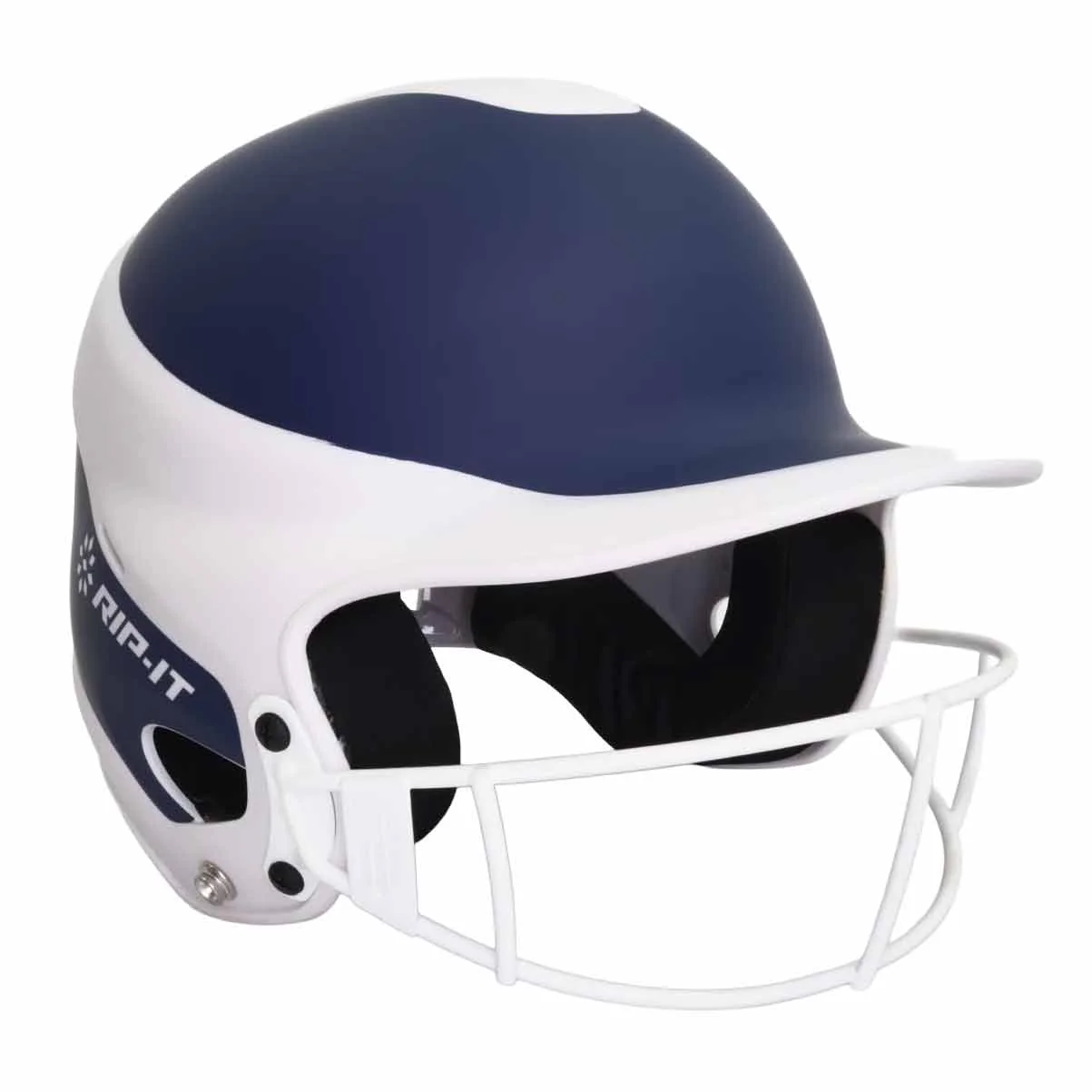 Rip-It Vision Pro Matte Two-Tone Matte Softball Batting Helmet - Image 2