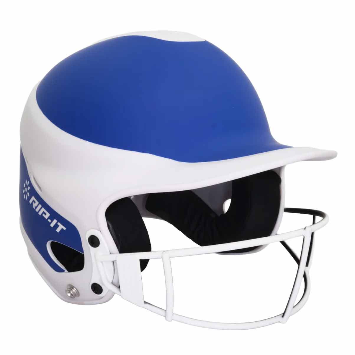 Rip-It Vision Pro Matte Two-Tone Matte Softball Batting Helmet - Image 3