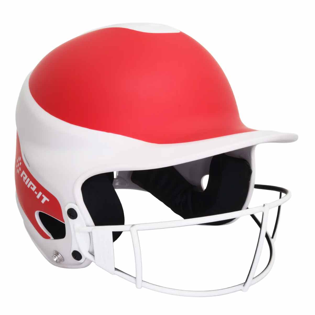 Rip-It Vision Pro Matte Two-Tone Matte Softball Batting Helmet - Image 4