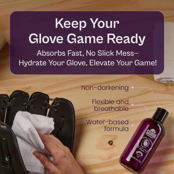 Sarna 8oz Softball Glove Conditioner - Image 2