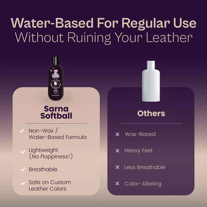 Sarna 8oz Softball Glove Conditioner - Image 6