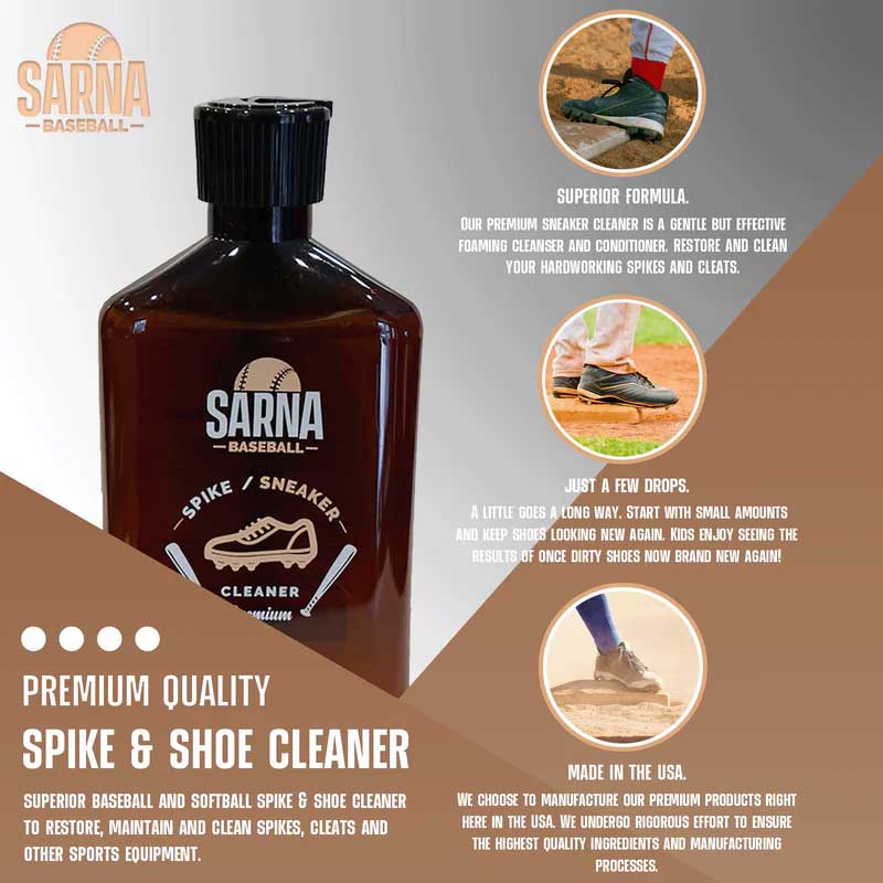 Sarna 8oz Spike/Shoe Cleaner - Image 4