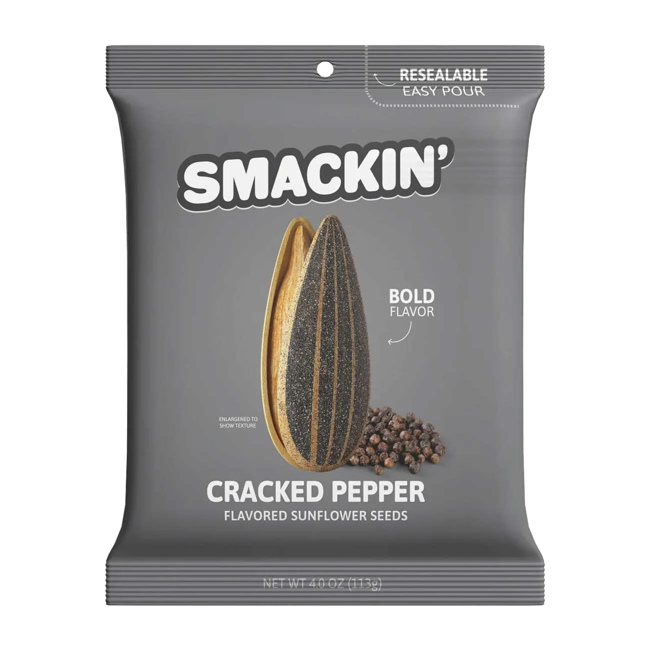 Smackin Sunflower Seeds 4oz Bag - Image 4