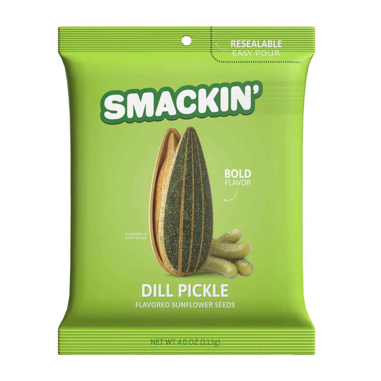 Smackin Sunflower Seeds 4oz Bag - Image 5