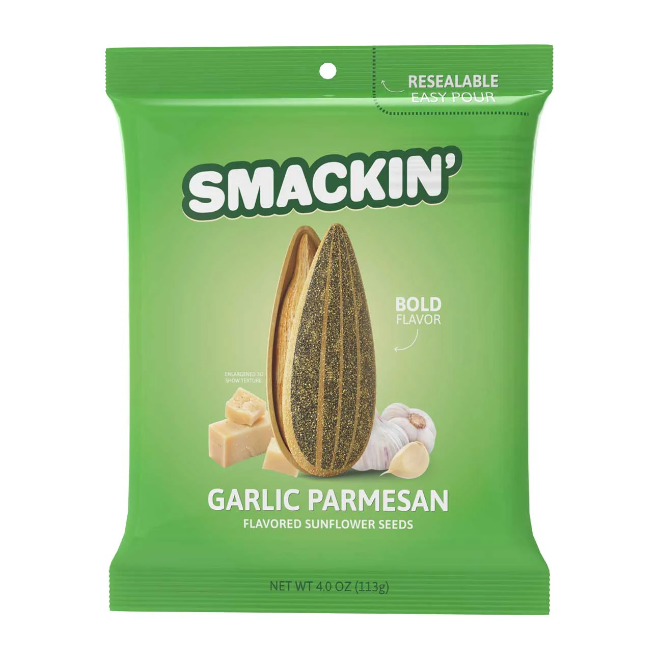 Smackin Sunflower Seeds 4oz Bag - Image 6