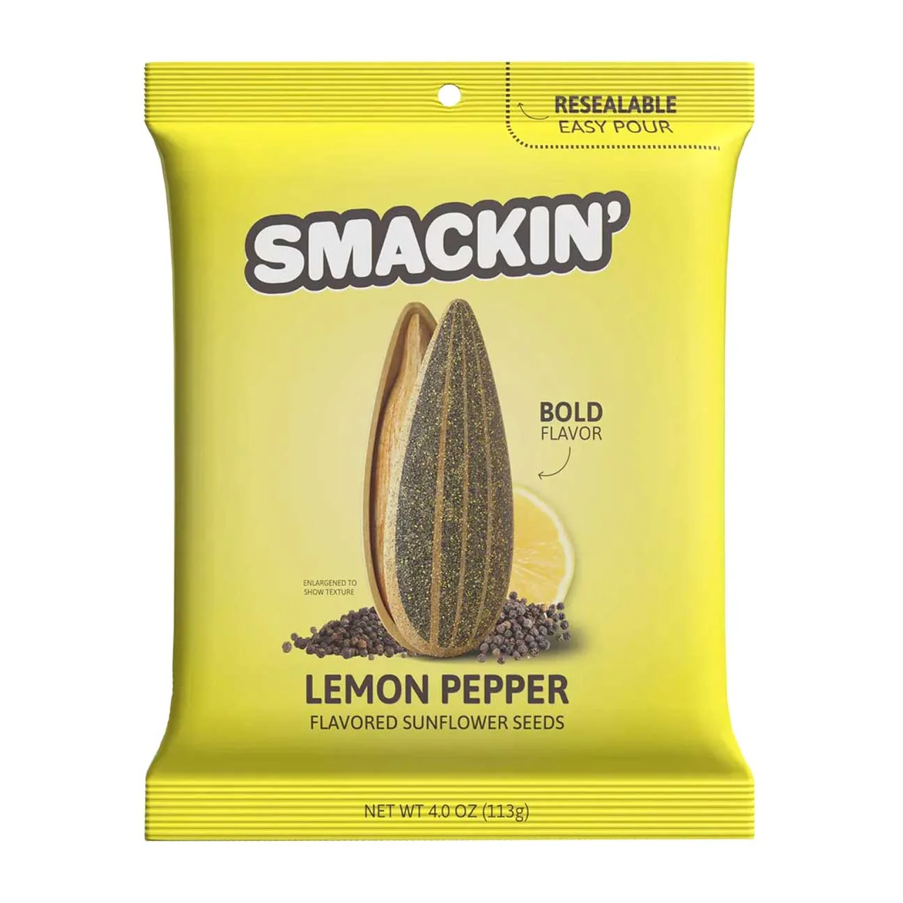 Smackin Sunflower Seeds 4oz Bag - Image 7
