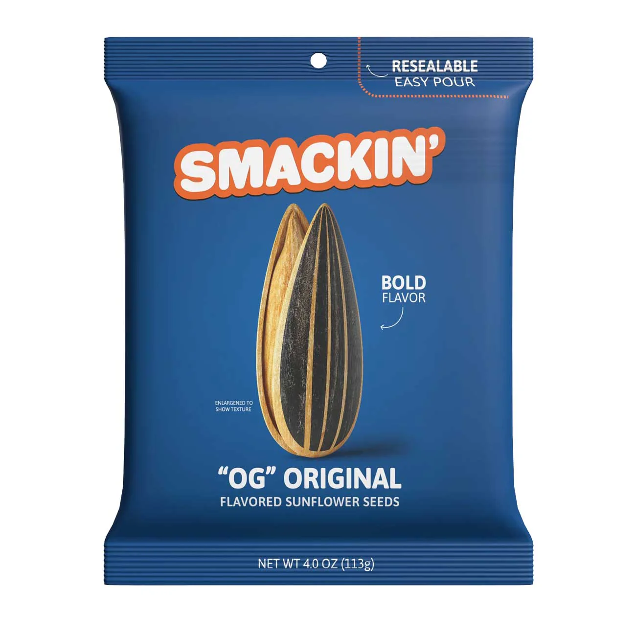 Smackin Sunflower Seeds 4oz Bag - Image 9