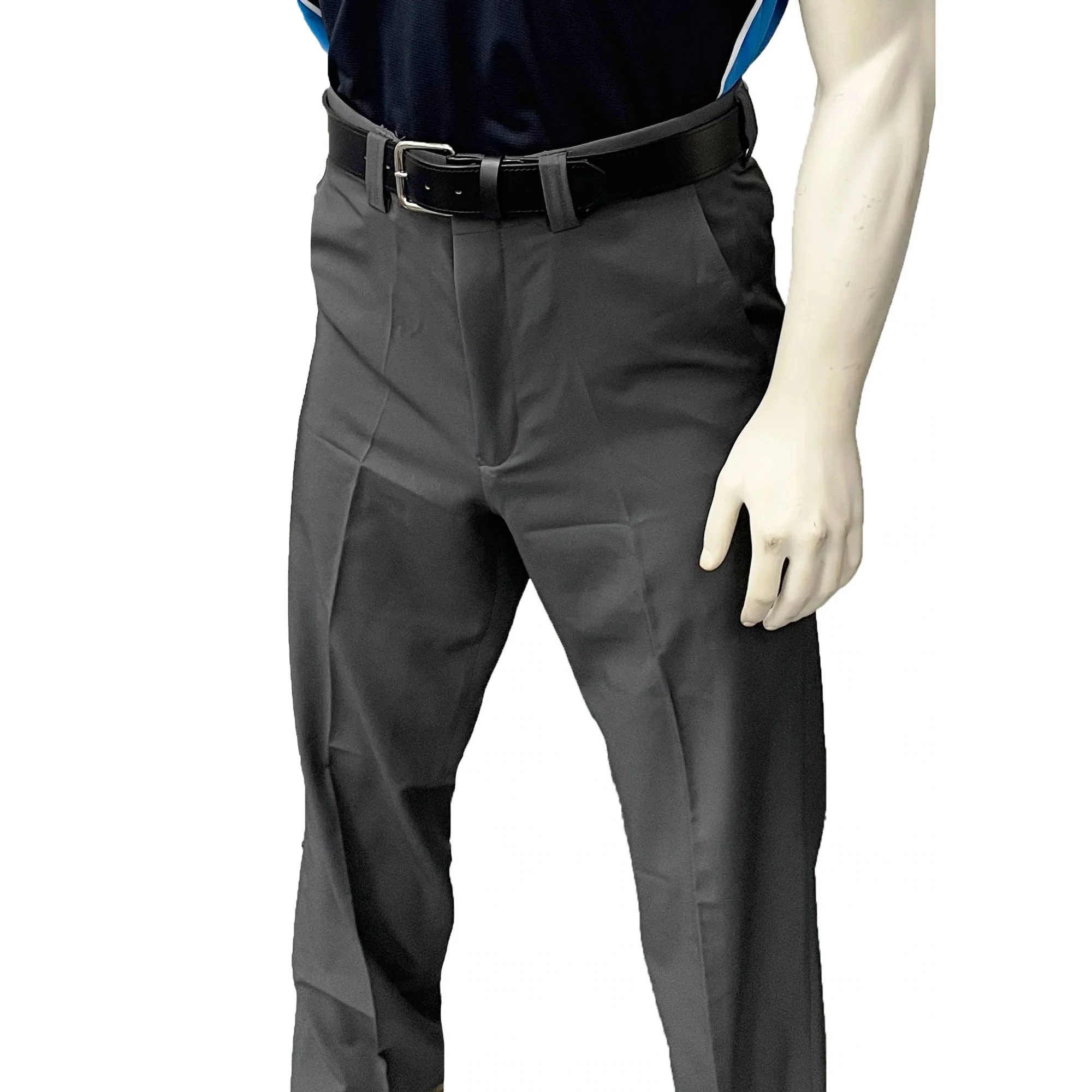 Smitty Men's Flat Front Base Pants Charcoal Grey