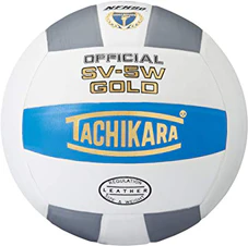Tachikara Gold Official Game Volleyball - College Blue/White/Silver - Image 2